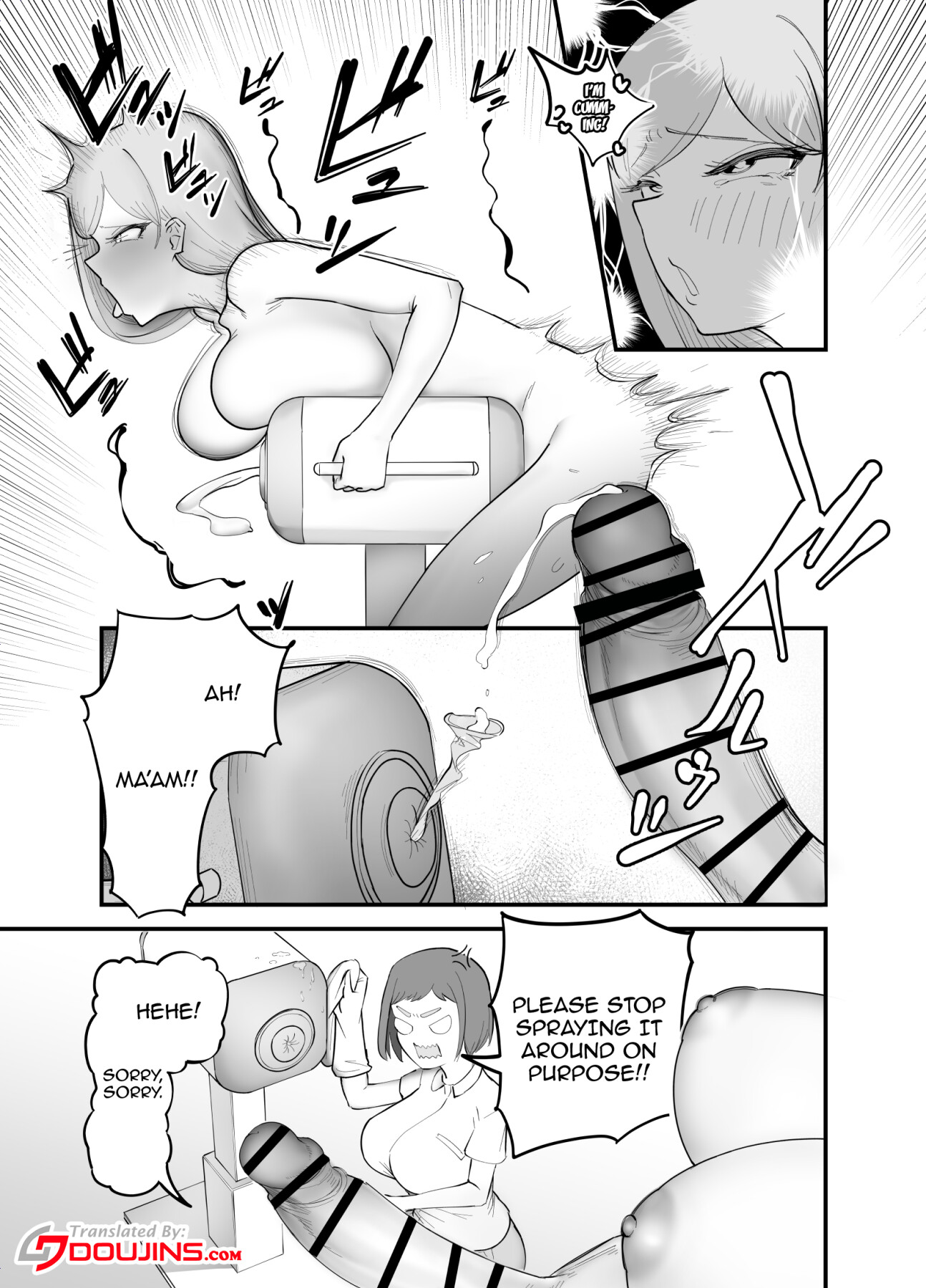 Hentai Manga Comic-Part-Time Job As A Cleaner In A Breeding Mount Shop For Futanaris-Read-5